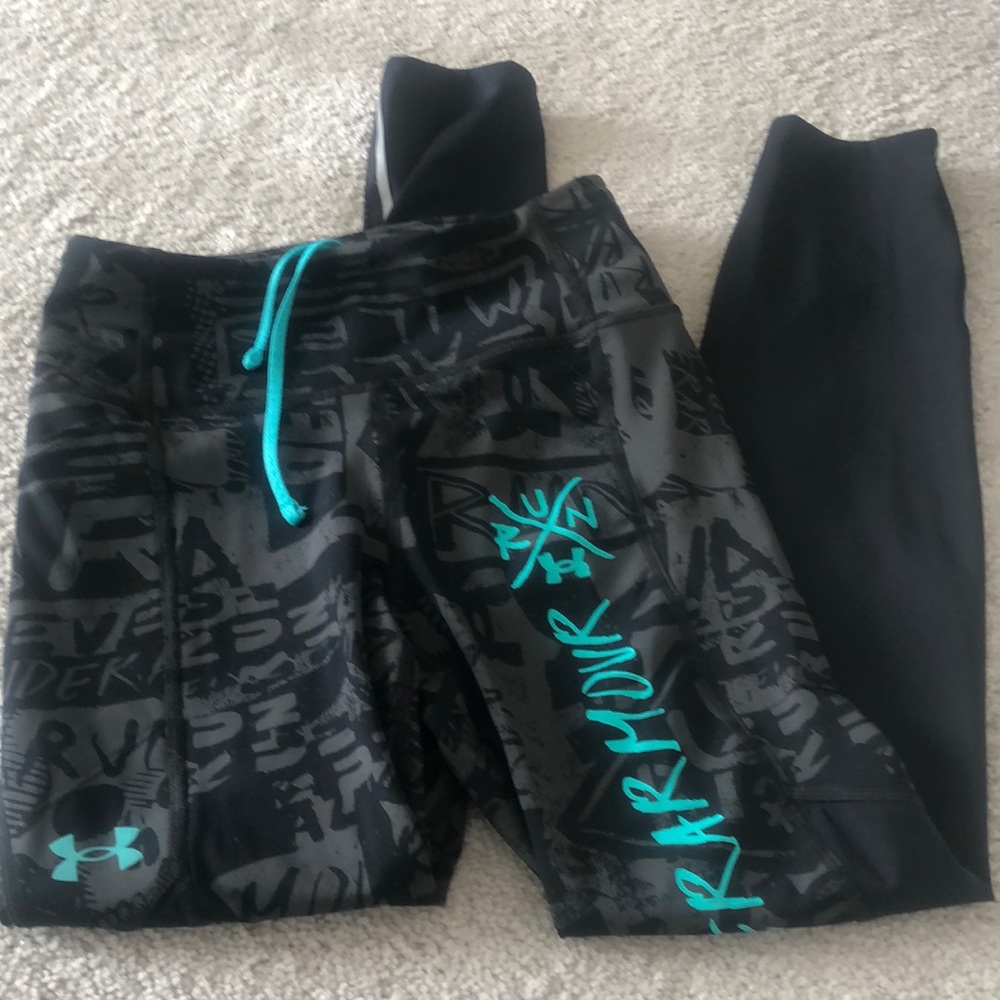 Under armour running leggings xs